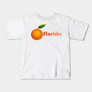 Florida Orange Kids T-Shirt